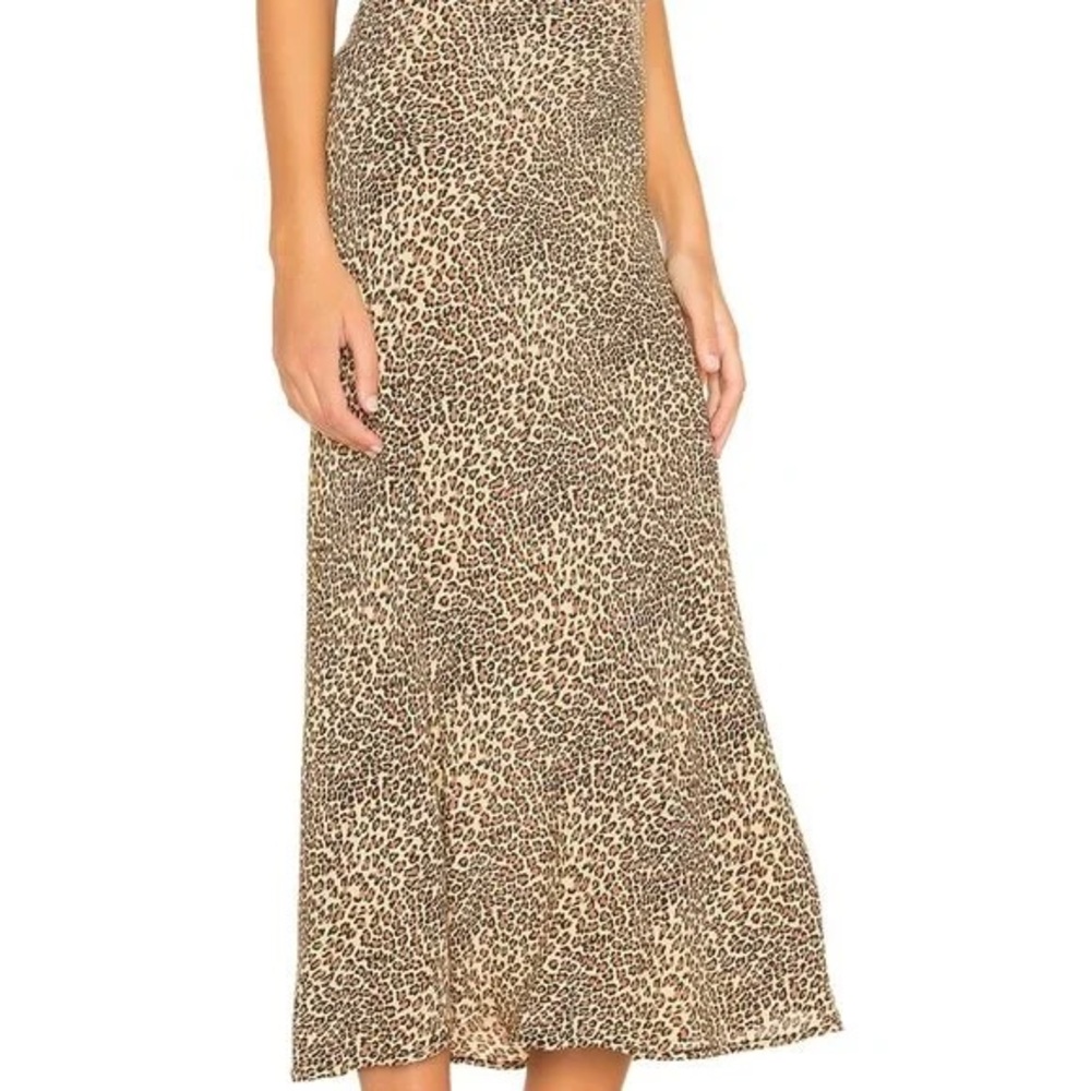 FLYNN SKYE Alice Skirt in Animal Print